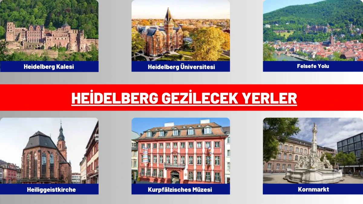 Heidelberg Gezilecek Yerler
